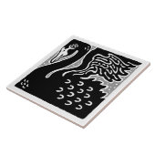 Swan Tegeltje (Zijkant)