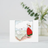 Swan The Real Moeder Goose Briefkaart (Staand voorkant)