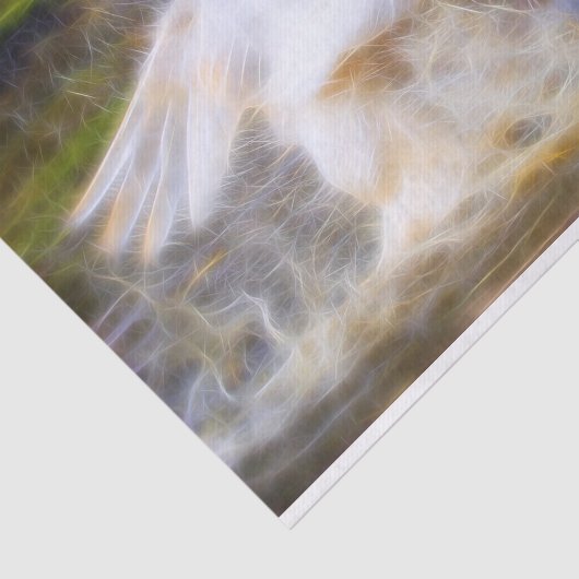 Swan Tissue Paper Tissuepapier (Detail)