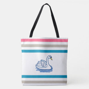 Swan Tote Bag