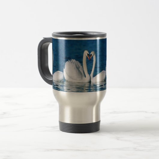 Swan Travel Mug Reisbeker (Voorkant links)