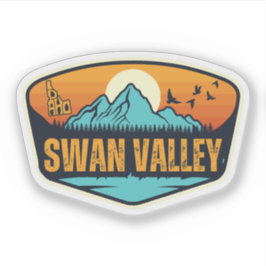 Swan Valley, Idaho Sticker