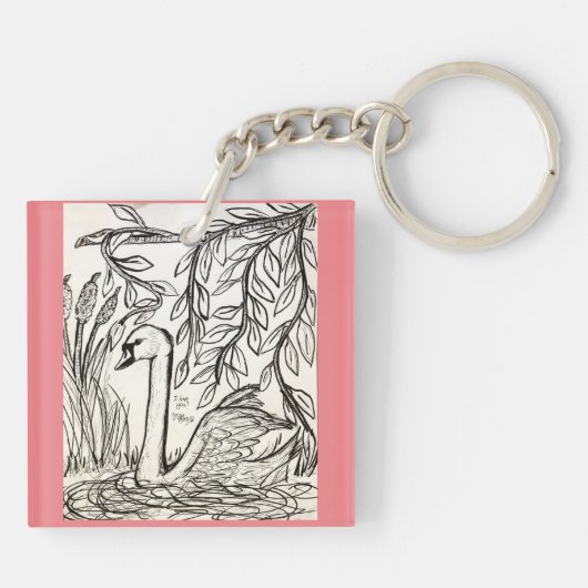 Swan van Serenity Sleutelhanger (Achterkant)