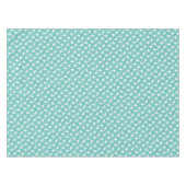 Swan verjaardagsfeestje Blauwgroen Tafelkleed (Voorkant (Horizontaal))