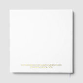 Swan Wedding Folie gastenboek (Achterkant)