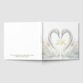 Swan Wedding Folie gastenboek (Volledig)