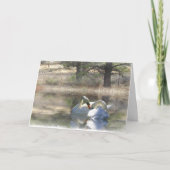 Swan Wedding Gefeliciteerd Kaart (Voorkant)
