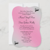 Swan Wedding Invitation 5"x 7" Kaart (Voorkant)