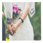 Swan Wedding Photo Cube Kubus (Rechts)