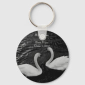 Swan Wedding Sleutelhanger (Voorkant)