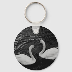 Swan Wedding Sleutelhanger