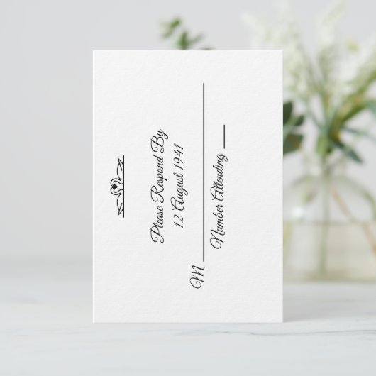 Swan Wedding Suite R.S.V. ~ De commandant (Staand voorkant)