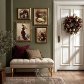 Swan Winter Landscape Christmas Tissue Paper Tissuepapier