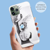 Swan Woman danser Elegant Ballet Surreal art Case-Mate iPhone Case