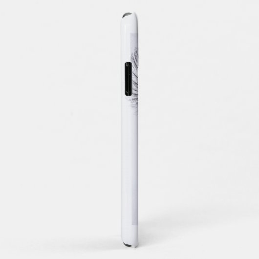 Swan Woman danser Elegant Ballet Surreal art Case-Mate iPhone Case (Achterkant/rechts)