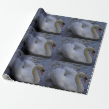 Swan Wrapping Paper