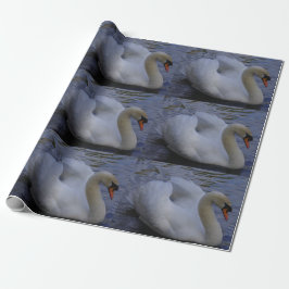 Swan Wrapping Paper Cadeaupapier
