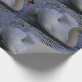 Swan Wrapping Paper Cadeaupapier (Hoek)