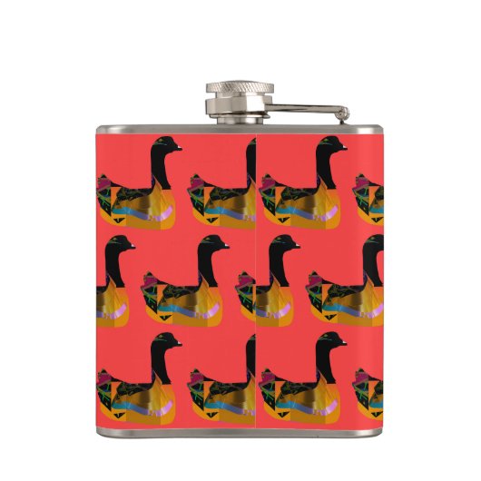 Swan-y Duck  Heupfles (Achterkant)