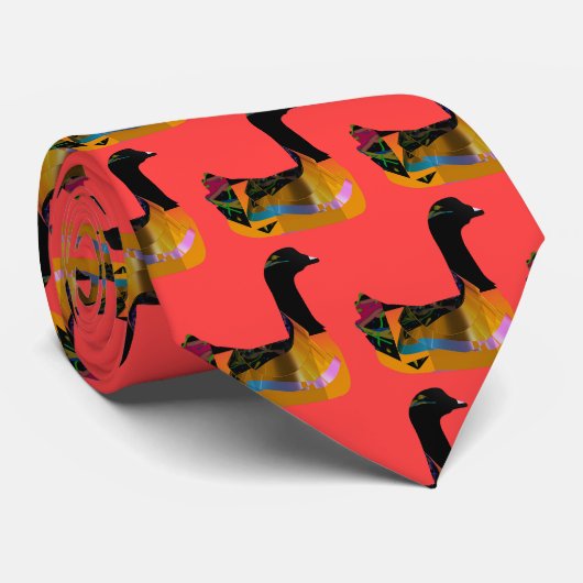 Swan-y Duck Stropdas (Opgerold)