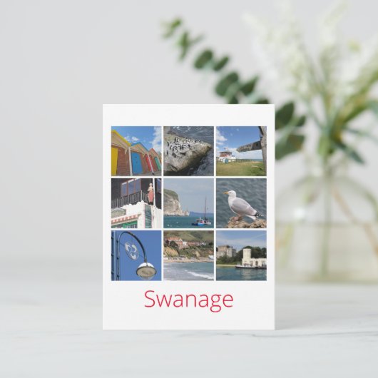 Swanage Briefkaart (Staand voorkant)