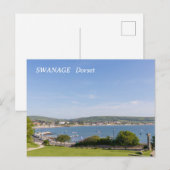 Swanage Dorset Briefkaart (Voorkant / Achterkant)