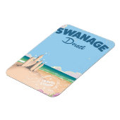Swanage Dorset  se reisposter Magneet (Linkerzijde)