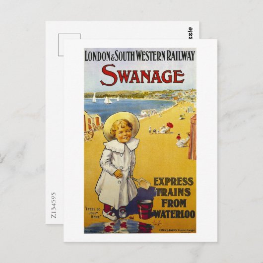 Swanage, Groot-Brittannië, Reizen,  Briefkaart (Voorkant / Achterkant)