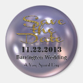 Swank Save the Date Magnet (Voorkant)