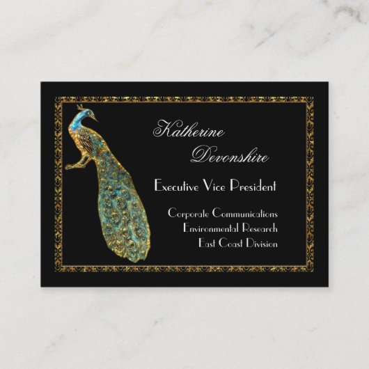 Swankshire Elegant Professional Visitekaartje (Voorkant)