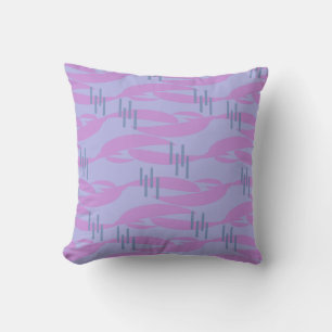 Swanky Abstract Pattern Retro Aesthetics Kussen