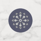 Swanky Art Deco in Blue Table Confetti (Kleine voorkant)