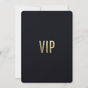 Swanky Faux Gold Leaf Folie VIP Typografie