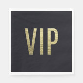 Swanky Faux Gold Leaf Folie VIP Typografie Servet (Voorkant)