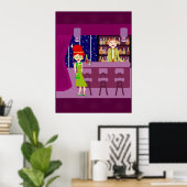 Swanky Hangout Poster (Thuiskantoor)