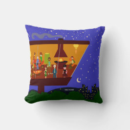 Swanky Sixties Party Time Cool Retro Art Design Kussen