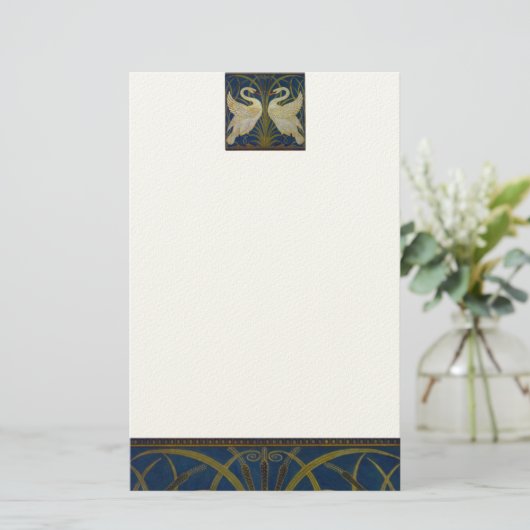 Swans Briefpapier (Staand voorkant)