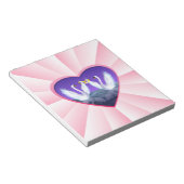 Swan's bruiloft notitieblok (Schuin)