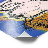 SWANS FOTO AFDRUK (Hoek)