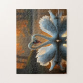 Swans In Autumn  Legpuzzel (Verticaal)
