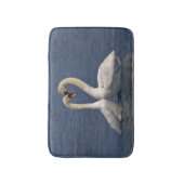 Swans in Love Bath Mat (Voorkant Verticaal)