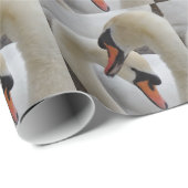 Swans in Love Wrapping Paper Cadeaupapier (Rol Hoek)