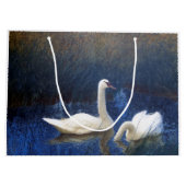 Swans in Reeds, Bruno Liljefors Groot Cadeauzakje (Achterkant)