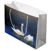 Swans in Reeds, Bruno Liljefors Groot Cadeauzakje (Achterkant Gekanteld)