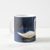 Swans in Reeds, Bruno Liljefors Koffiemok (Voorkant links)