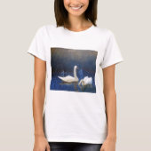 Swans in Reeds, Bruno Liljefors T-shirt (Voorkant)