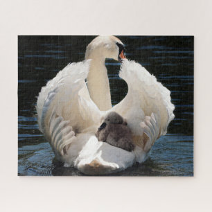 Swans Jigzaag Puzzle Legpuzzel