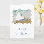 SWANS KAART (Gele Bloem)