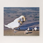 SWANS LEGPUZZEL (Horizontaal)