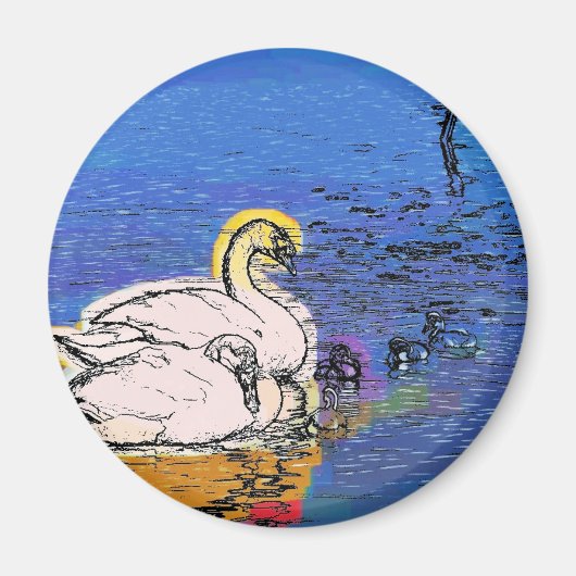 SWANS MAGNEET (Voorkant)